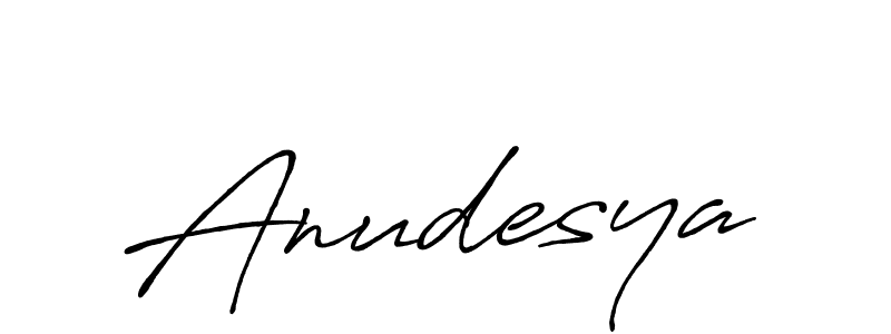 The best way (Antro_Vectra_Bolder) to make a short signature is to pick only two or three words in your name. The name Anudesya include a total of six letters. For converting this name. Anudesya signature style 7 images and pictures png