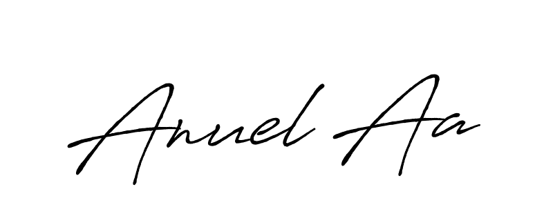 Anuel Aa stylish signature style. Best Handwritten Sign (Antro_Vectra_Bolder) for my name. Handwritten Signature Collection Ideas for my name Anuel Aa. Anuel Aa signature style 7 images and pictures png