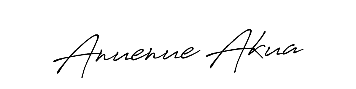 Anuenue Akua stylish signature style. Best Handwritten Sign (Antro_Vectra_Bolder) for my name. Handwritten Signature Collection Ideas for my name Anuenue Akua. Anuenue Akua signature style 7 images and pictures png