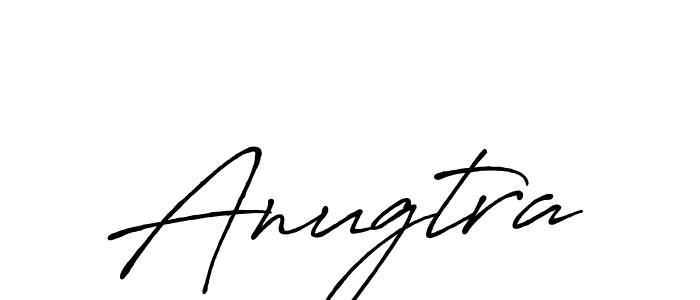 Design your own signature with our free online signature maker. With this signature software, you can create a handwritten (Antro_Vectra_Bolder) signature for name Anugtra. Anugtra signature style 7 images and pictures png