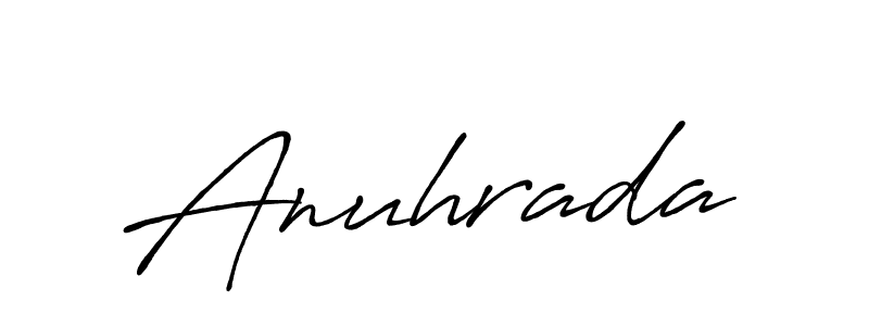 Once you've used our free online signature maker to create your best signature Antro_Vectra_Bolder style, it's time to enjoy all of the benefits that Anuhrada name signing documents. Anuhrada signature style 7 images and pictures png