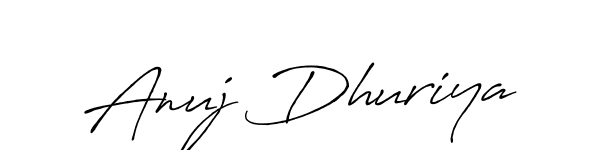 Once you've used our free online signature maker to create your best signature Antro_Vectra_Bolder style, it's time to enjoy all of the benefits that Anuj Dhuriya name signing documents. Anuj Dhuriya signature style 7 images and pictures png