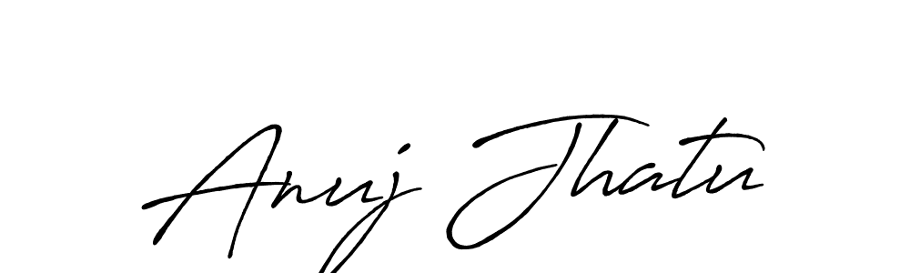 See photos of Anuj Jhatu official signature by Spectra . Check more albums & portfolios. Read reviews & check more about Antro_Vectra_Bolder font. Anuj Jhatu signature style 7 images and pictures png