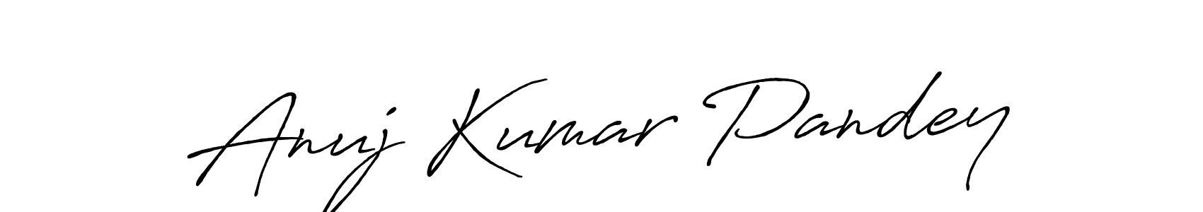 You should practise on your own different ways (Antro_Vectra_Bolder) to write your name (Anuj Kumar Pandey) in signature. don't let someone else do it for you. Anuj Kumar Pandey signature style 7 images and pictures png