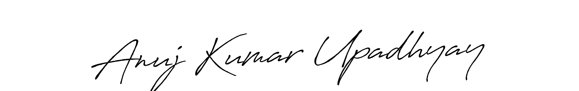 The best way (Antro_Vectra_Bolder) to make a short signature is to pick only two or three words in your name. The name Anuj Kumar Upadhyay include a total of six letters. For converting this name. Anuj Kumar Upadhyay signature style 7 images and pictures png