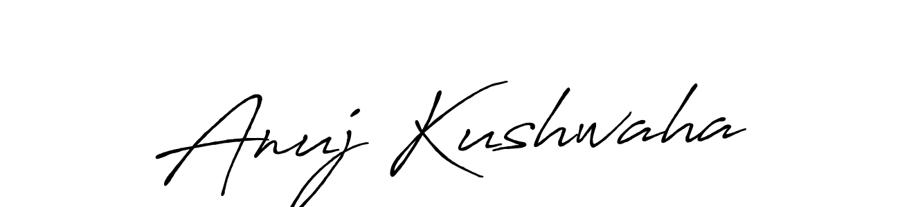 The best way (Antro_Vectra_Bolder) to make a short signature is to pick only two or three words in your name. The name Anuj Kushwaha include a total of six letters. For converting this name. Anuj Kushwaha signature style 7 images and pictures png