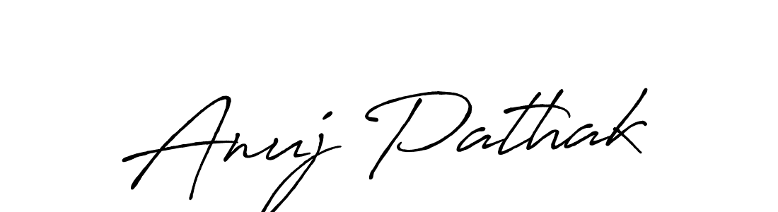 Also You can easily find your signature by using the search form. We will create Anuj Pathak name handwritten signature images for you free of cost using Antro_Vectra_Bolder sign style. Anuj Pathak signature style 7 images and pictures png