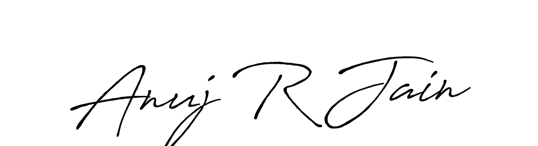 Here are the top 10 professional signature styles for the name Anuj R Jain. These are the best autograph styles you can use for your name. Anuj R Jain signature style 7 images and pictures png