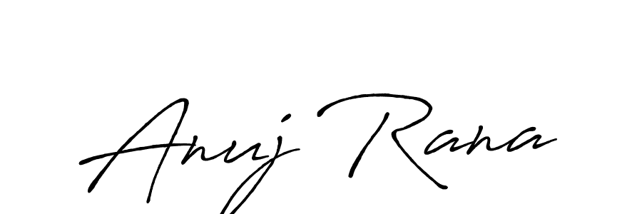 The best way (Antro_Vectra_Bolder) to make a short signature is to pick only two or three words in your name. The name Anuj Rana include a total of six letters. For converting this name. Anuj Rana signature style 7 images and pictures png