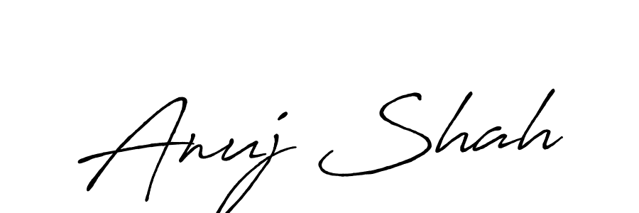 You should practise on your own different ways (Antro_Vectra_Bolder) to write your name (Anuj Shah) in signature. don't let someone else do it for you. Anuj Shah signature style 7 images and pictures png