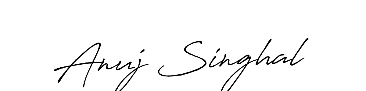 Similarly Antro_Vectra_Bolder is the best handwritten signature design. Signature creator online .You can use it as an online autograph creator for name Anuj Singhal. Anuj Singhal signature style 7 images and pictures png