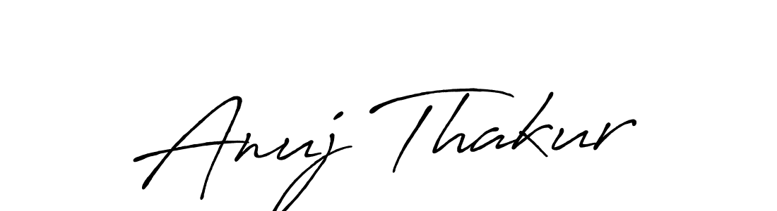 It looks lik you need a new signature style for name Anuj Thakur. Design unique handwritten (Antro_Vectra_Bolder) signature with our free signature maker in just a few clicks. Anuj Thakur signature style 7 images and pictures png