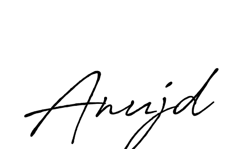 Make a beautiful signature design for name Anujd. With this signature (Antro_Vectra_Bolder) style, you can create a handwritten signature for free. Anujd signature style 7 images and pictures png