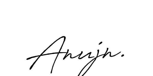 You should practise on your own different ways (Antro_Vectra_Bolder) to write your name (Anujn.) in signature. don't let someone else do it for you. Anujn. signature style 7 images and pictures png