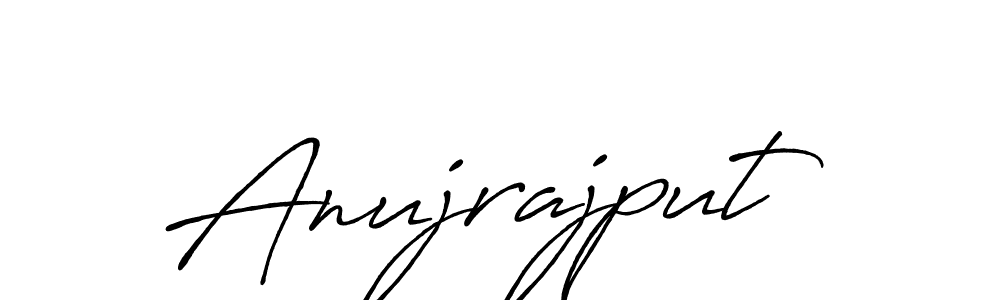 Anujrajput stylish signature style. Best Handwritten Sign (Antro_Vectra_Bolder) for my name. Handwritten Signature Collection Ideas for my name Anujrajput. Anujrajput signature style 7 images and pictures png