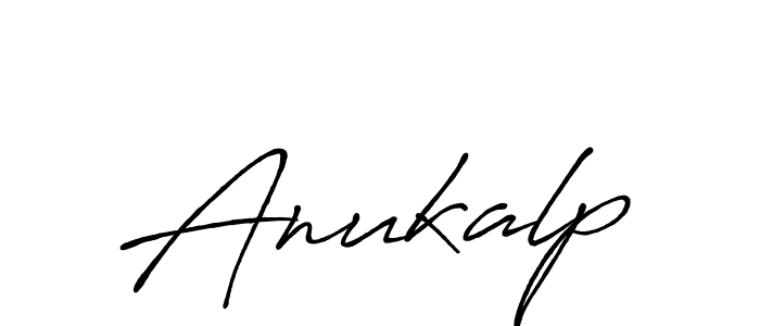 Create a beautiful signature design for name Anukalp. With this signature (Antro_Vectra_Bolder) fonts, you can make a handwritten signature for free. Anukalp signature style 7 images and pictures png