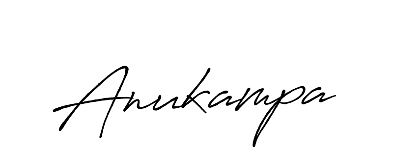 How to make Anukampa signature? Antro_Vectra_Bolder is a professional autograph style. Create handwritten signature for Anukampa name. Anukampa signature style 7 images and pictures png