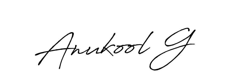 Antro_Vectra_Bolder is a professional signature style that is perfect for those who want to add a touch of class to their signature. It is also a great choice for those who want to make their signature more unique. Get Anukool G name to fancy signature for free. Anukool G signature style 7 images and pictures png