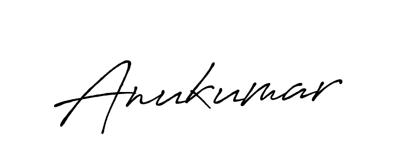 Design your own signature with our free online signature maker. With this signature software, you can create a handwritten (Antro_Vectra_Bolder) signature for name Anukumar. Anukumar signature style 7 images and pictures png