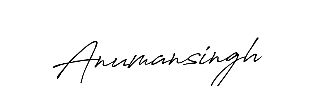 The best way (Antro_Vectra_Bolder) to make a short signature is to pick only two or three words in your name. The name Anumansingh include a total of six letters. For converting this name. Anumansingh signature style 7 images and pictures png