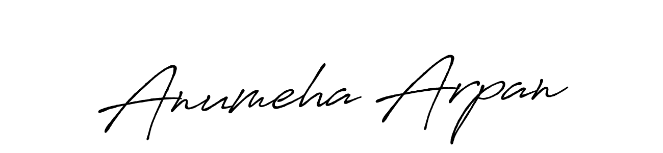 Antro_Vectra_Bolder is a professional signature style that is perfect for those who want to add a touch of class to their signature. It is also a great choice for those who want to make their signature more unique. Get Anumeha Arpan name to fancy signature for free. Anumeha Arpan signature style 7 images and pictures png