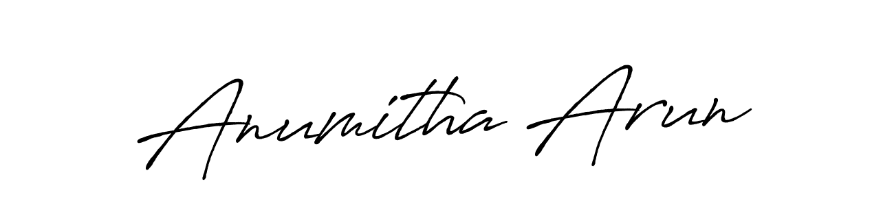 Once you've used our free online signature maker to create your best signature Antro_Vectra_Bolder style, it's time to enjoy all of the benefits that Anumitha Arun name signing documents. Anumitha Arun signature style 7 images and pictures png