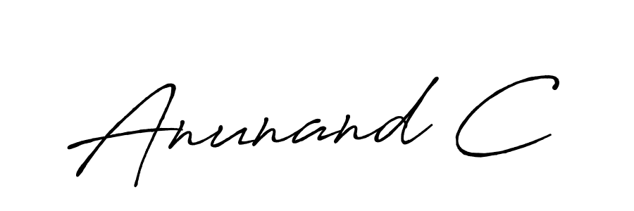 The best way (Antro_Vectra_Bolder) to make a short signature is to pick only two or three words in your name. The name Anunand C include a total of six letters. For converting this name. Anunand C signature style 7 images and pictures png