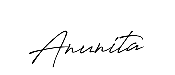 You can use this online signature creator to create a handwritten signature for the name Anunita. This is the best online autograph maker. Anunita signature style 7 images and pictures png