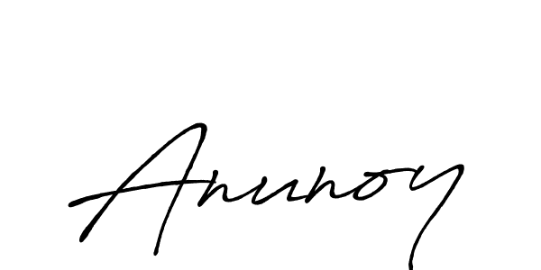 How to make Anunoy signature? Antro_Vectra_Bolder is a professional autograph style. Create handwritten signature for Anunoy name. Anunoy signature style 7 images and pictures png