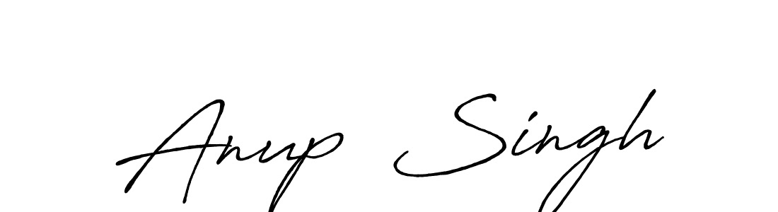 Make a short Anup  Singh signature style. Manage your documents anywhere anytime using Antro_Vectra_Bolder. Create and add eSignatures, submit forms, share and send files easily. Anup  Singh signature style 7 images and pictures png