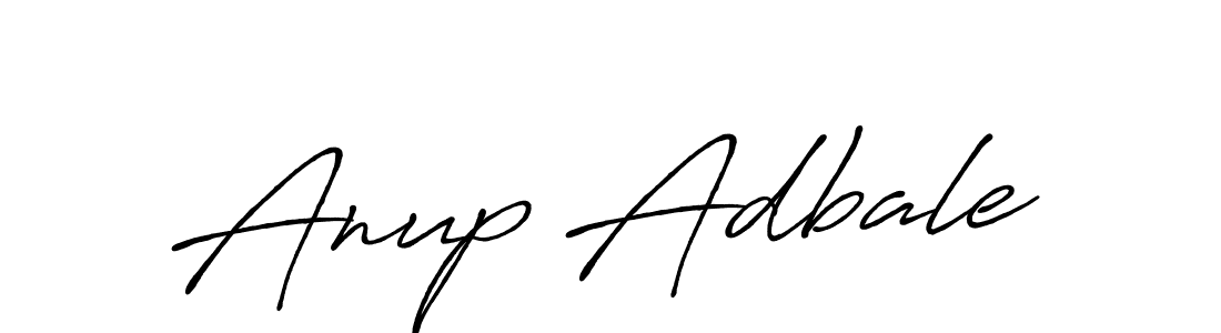 Use a signature maker to create a handwritten signature online. With this signature software, you can design (Antro_Vectra_Bolder) your own signature for name Anup Adbale. Anup Adbale signature style 7 images and pictures png