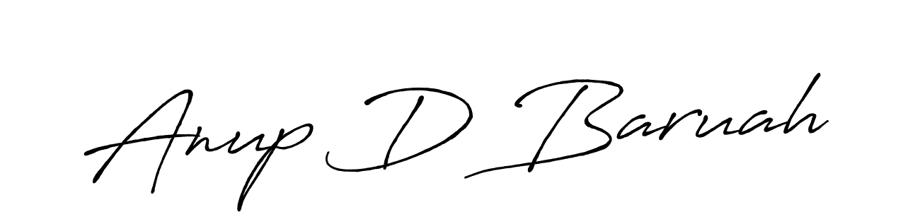 Antro_Vectra_Bolder is a professional signature style that is perfect for those who want to add a touch of class to their signature. It is also a great choice for those who want to make their signature more unique. Get Anup D Baruah name to fancy signature for free. Anup D Baruah signature style 7 images and pictures png