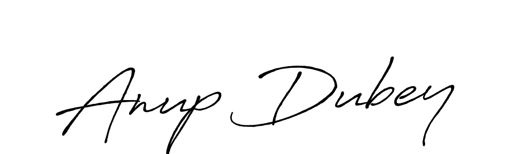 Use a signature maker to create a handwritten signature online. With this signature software, you can design (Antro_Vectra_Bolder) your own signature for name Anup Dubey. Anup Dubey signature style 7 images and pictures png