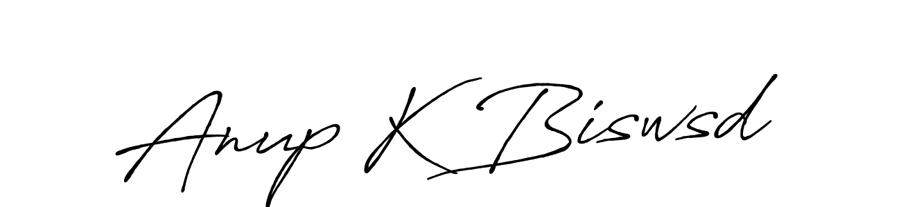 Make a beautiful signature design for name Anup K Biswsd. Use this online signature maker to create a handwritten signature for free. Anup K Biswsd signature style 7 images and pictures png