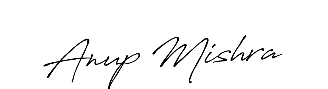 Anup Mishra stylish signature style. Best Handwritten Sign (Antro_Vectra_Bolder) for my name. Handwritten Signature Collection Ideas for my name Anup Mishra. Anup Mishra signature style 7 images and pictures png