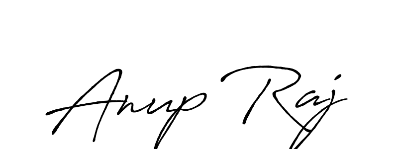 Design your own signature with our free online signature maker. With this signature software, you can create a handwritten (Antro_Vectra_Bolder) signature for name Anup Raj. Anup Raj signature style 7 images and pictures png