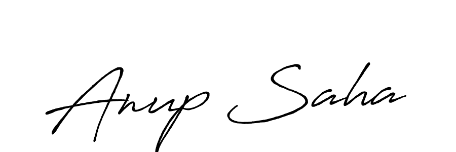 Also we have Anup Saha name is the best signature style. Create professional handwritten signature collection using Antro_Vectra_Bolder autograph style. Anup Saha signature style 7 images and pictures png