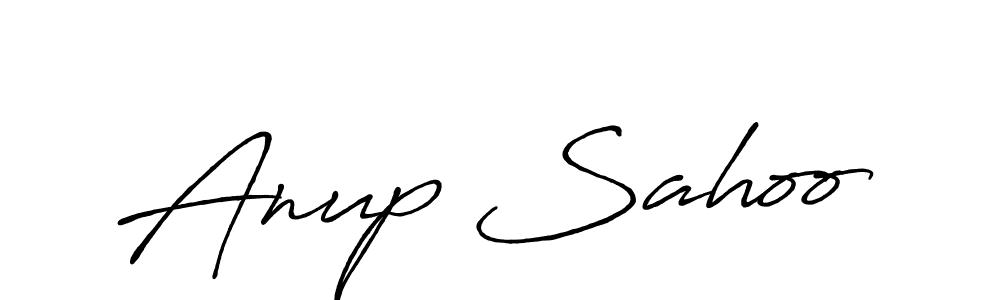 Antro_Vectra_Bolder is a professional signature style that is perfect for those who want to add a touch of class to their signature. It is also a great choice for those who want to make their signature more unique. Get Anup Sahoo name to fancy signature for free. Anup Sahoo signature style 7 images and pictures png