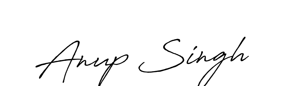 Use a signature maker to create a handwritten signature online. With this signature software, you can design (Antro_Vectra_Bolder) your own signature for name Anup Singh. Anup Singh signature style 7 images and pictures png