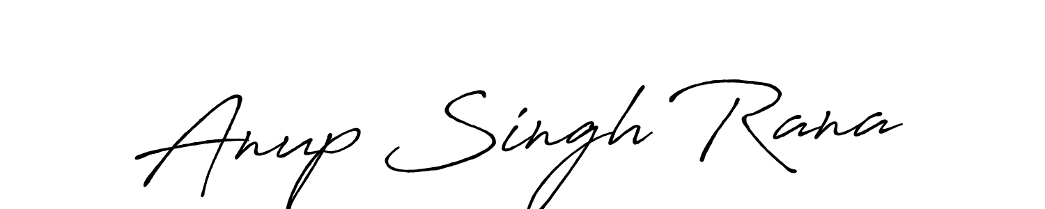 Antro_Vectra_Bolder is a professional signature style that is perfect for those who want to add a touch of class to their signature. It is also a great choice for those who want to make their signature more unique. Get Anup Singh Rana name to fancy signature for free. Anup Singh Rana signature style 7 images and pictures png