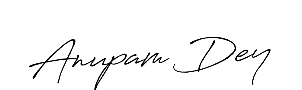 Anupam Dey stylish signature style. Best Handwritten Sign (Antro_Vectra_Bolder) for my name. Handwritten Signature Collection Ideas for my name Anupam Dey. Anupam Dey signature style 7 images and pictures png