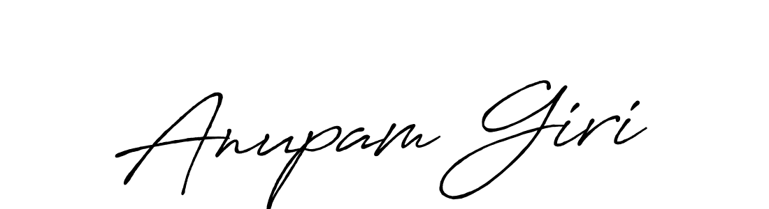 It looks lik you need a new signature style for name Anupam Giri. Design unique handwritten (Antro_Vectra_Bolder) signature with our free signature maker in just a few clicks. Anupam Giri signature style 7 images and pictures png