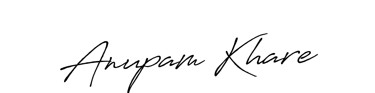 You should practise on your own different ways (Antro_Vectra_Bolder) to write your name (Anupam Khare) in signature. don't let someone else do it for you. Anupam Khare signature style 7 images and pictures png