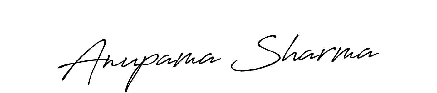 You should practise on your own different ways (Antro_Vectra_Bolder) to write your name (Anupama Sharma) in signature. don't let someone else do it for you. Anupama Sharma signature style 7 images and pictures png