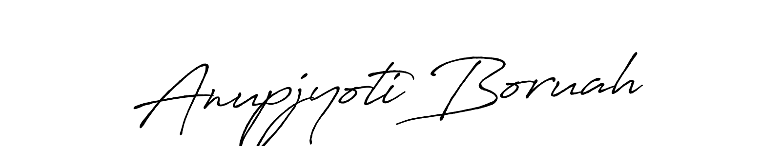 How to make Anupjyoti Boruah signature? Antro_Vectra_Bolder is a professional autograph style. Create handwritten signature for Anupjyoti Boruah name. Anupjyoti Boruah signature style 7 images and pictures png