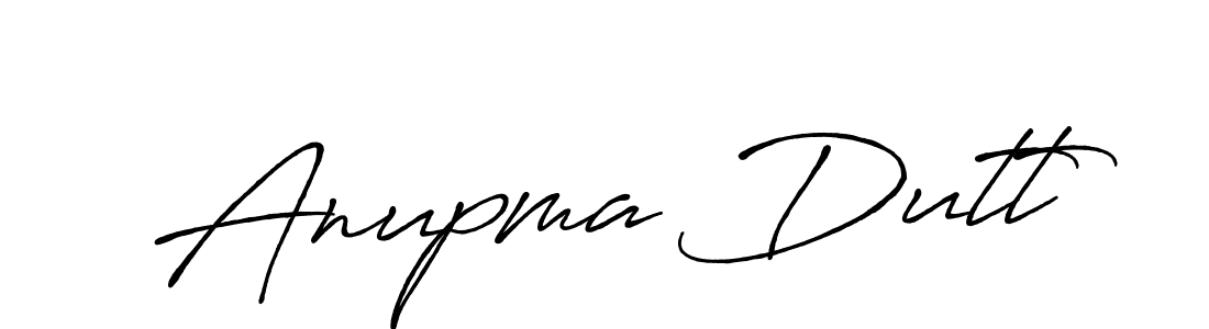 Use a signature maker to create a handwritten signature online. With this signature software, you can design (Antro_Vectra_Bolder) your own signature for name Anupma Dutt. Anupma Dutt signature style 7 images and pictures png