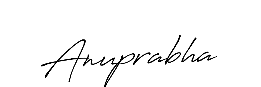 Similarly Antro_Vectra_Bolder is the best handwritten signature design. Signature creator online .You can use it as an online autograph creator for name Anuprabha. Anuprabha signature style 7 images and pictures png