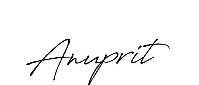 The best way (Antro_Vectra_Bolder) to make a short signature is to pick only two or three words in your name. The name Anuprit include a total of six letters. For converting this name. Anuprit signature style 7 images and pictures png