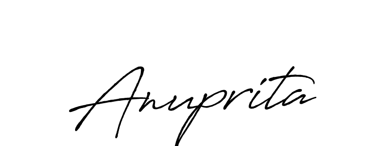 Antro_Vectra_Bolder is a professional signature style that is perfect for those who want to add a touch of class to their signature. It is also a great choice for those who want to make their signature more unique. Get Anuprita name to fancy signature for free. Anuprita signature style 7 images and pictures png