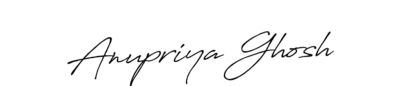 It looks lik you need a new signature style for name Anupriya Ghosh. Design unique handwritten (Antro_Vectra_Bolder) signature with our free signature maker in just a few clicks. Anupriya Ghosh signature style 7 images and pictures png